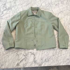 Pendleton Womens Jacket Button Down Blazer Size 8 Vintage Wool